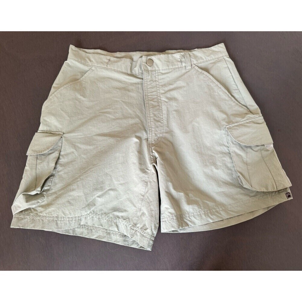 Alpine Design women's shorts Khaki Outdoor Zip Pocket Cargo Shorts size medium